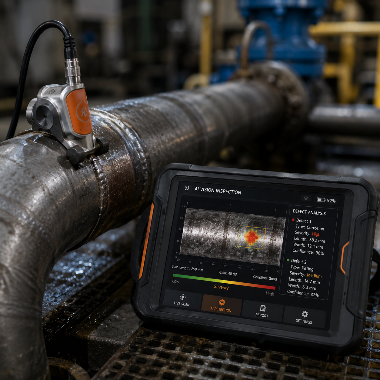 Contrôle non destructif assisté par IA